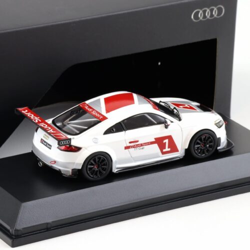 1:43 Spark Audi TT Cup 2015 Presentation #1 white DEALER VERSION