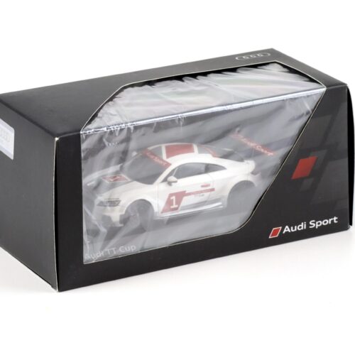 1:43 Spark Audi TT Cup 2015 Presentation #1 white DEALER VERSION