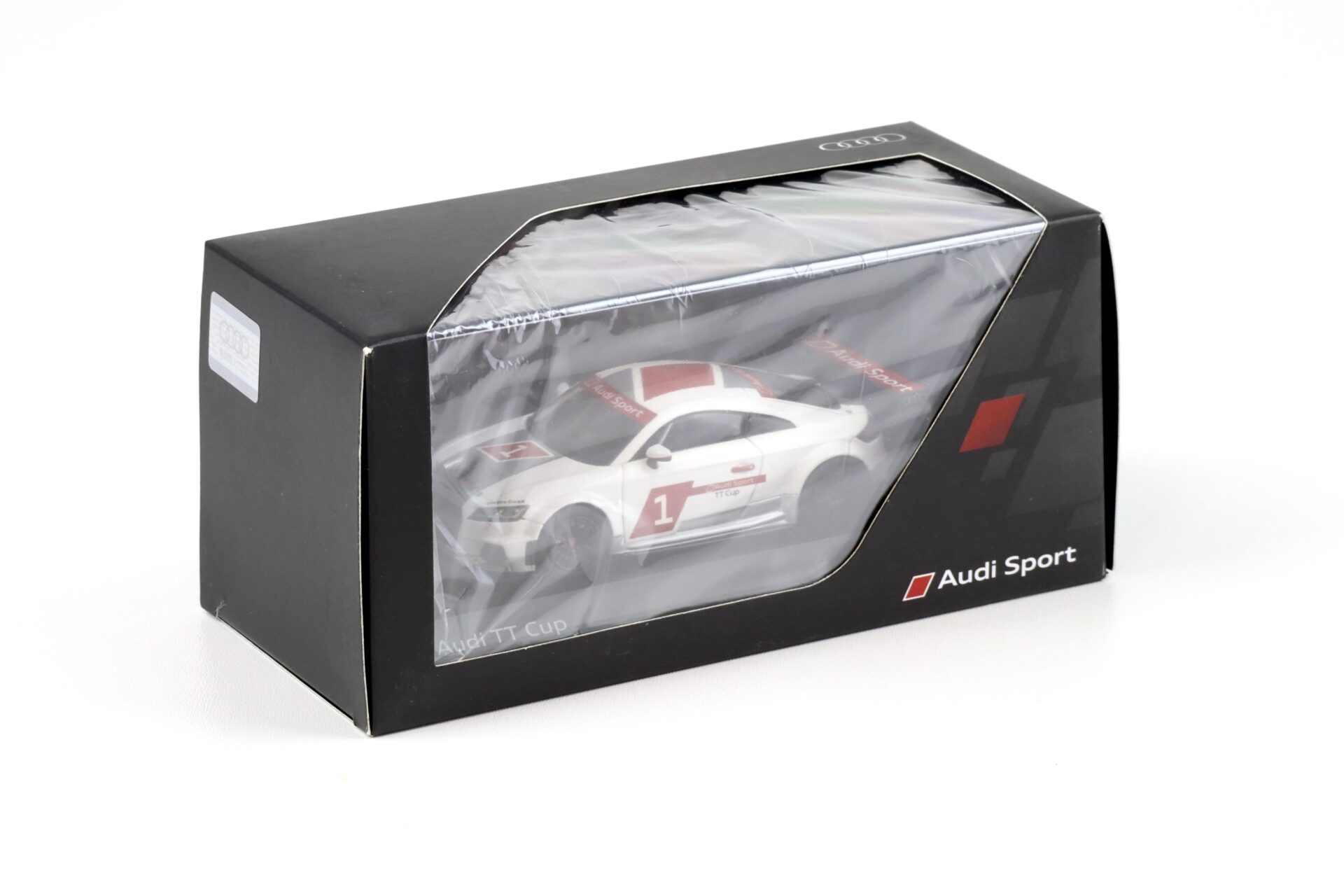 1:43 Spark Audi TT Cup 2015 Presentation #1 white DEALER VERSION