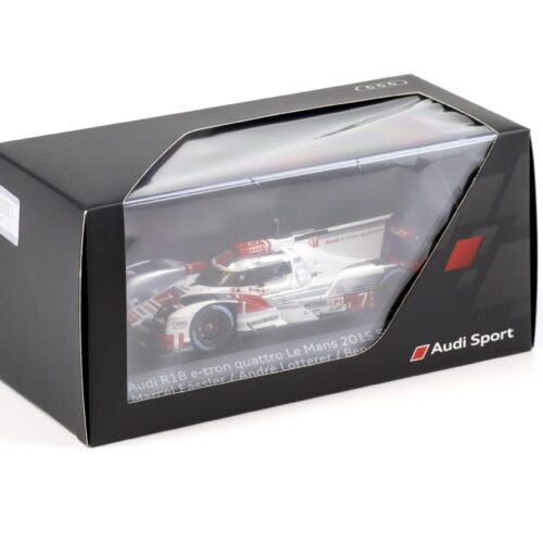 1:43 Spark Audi E18 e-tron quattro #7 Le Mans 2015 Fässler/ Lotterer DEALER VERSION