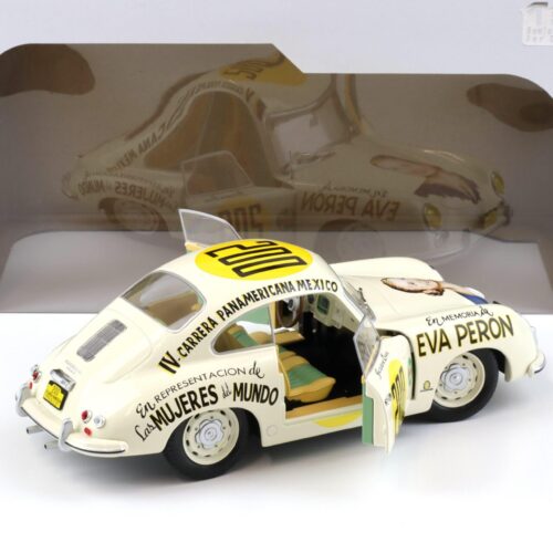 1:18 Solido Porsche 356 PRE-A #200 Carrera Panamericana Mexico 1953 beige
