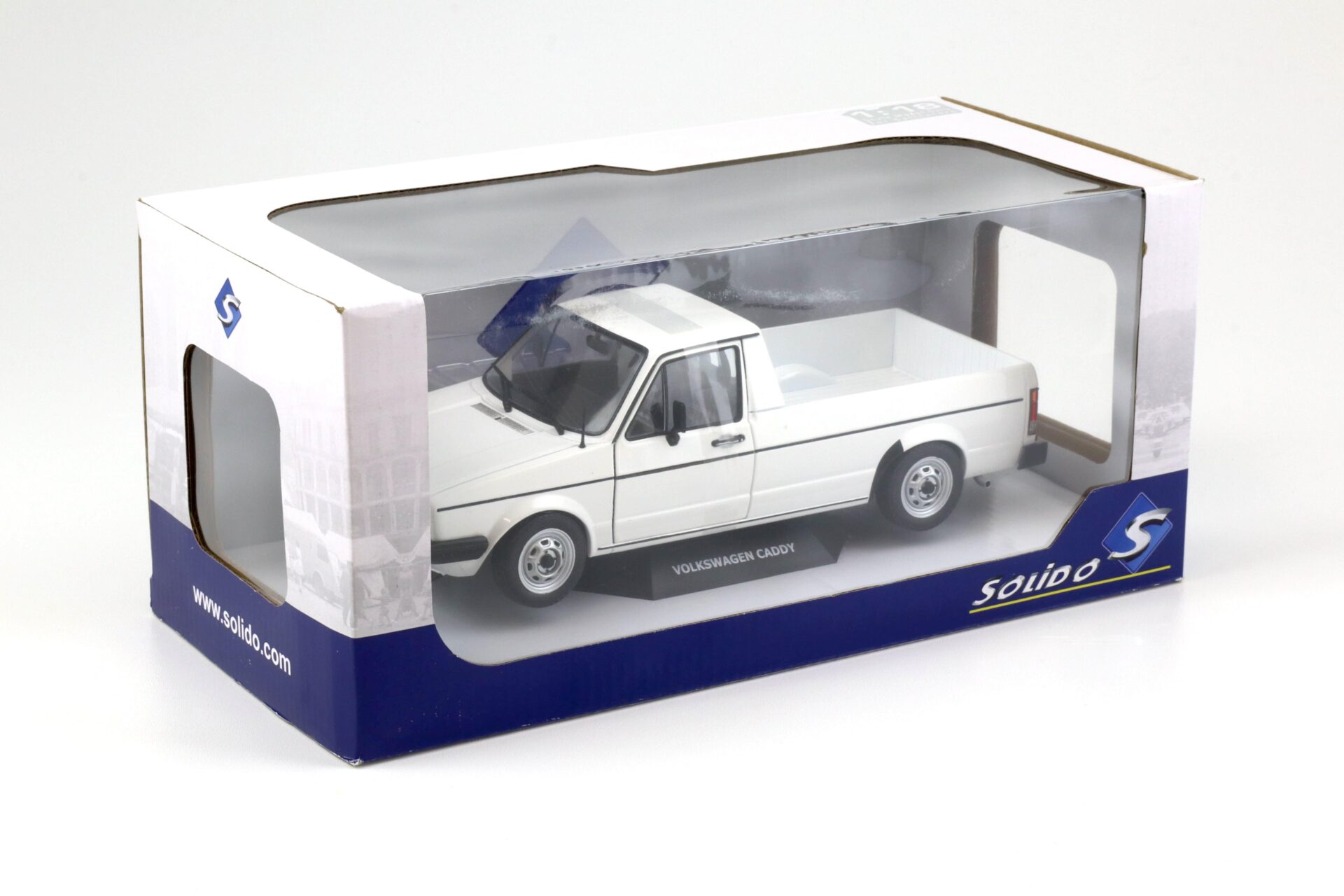 1:18 Solido VW Caddy MK1 white 1982
