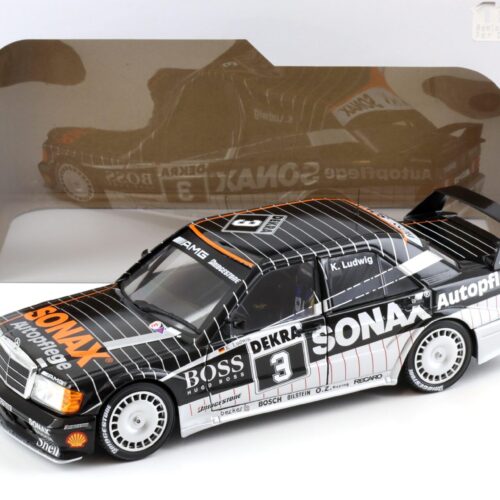 1:18 Solido Mercedes 190E 2.5-16 EVO 2 DTM 1992 K.Ludwig #3 SONAX