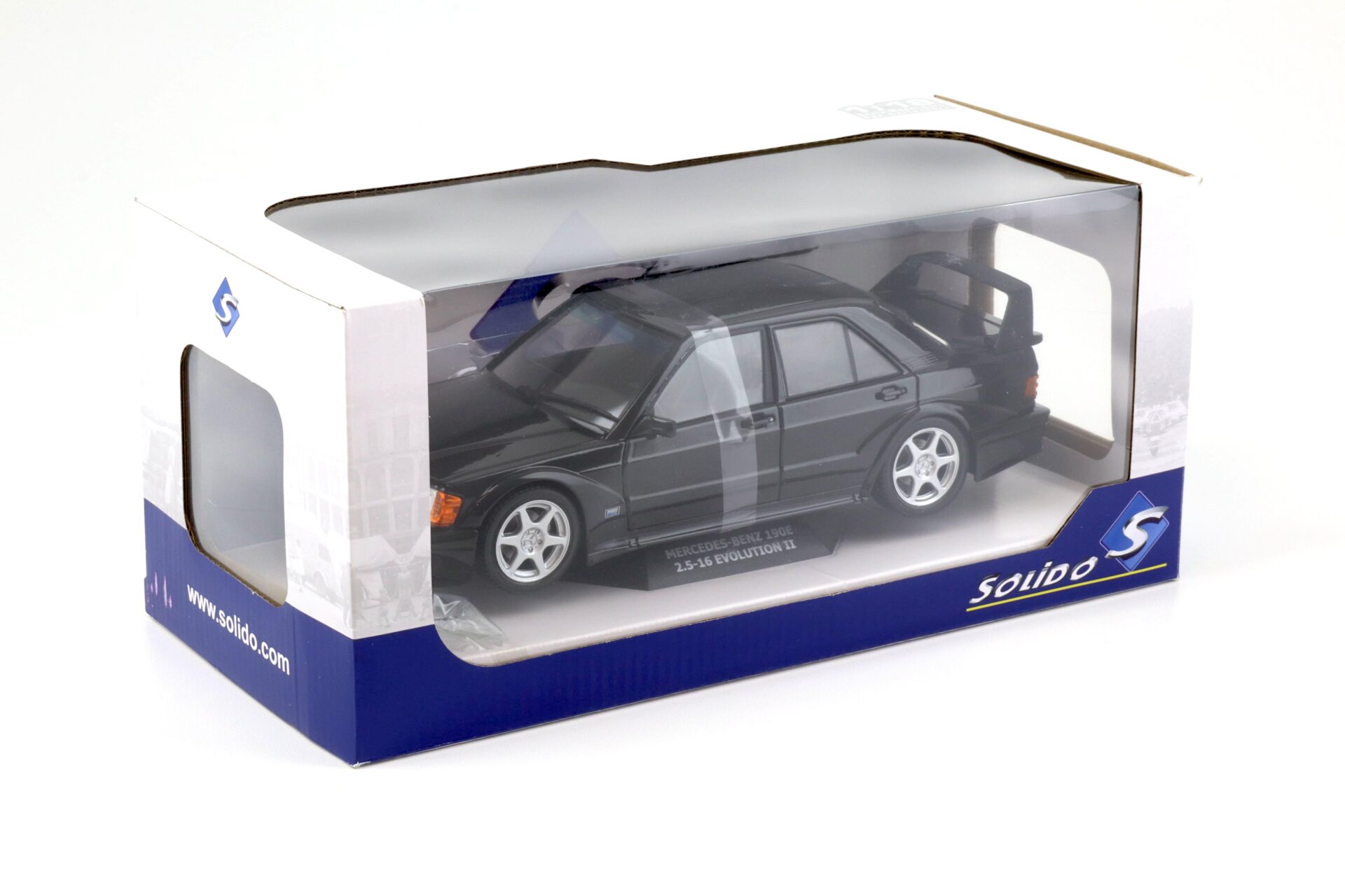 1:18 Solido Mercedes 190E 2.5-16 Evolution 2 black