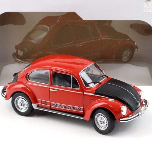 1:18 Solido VW Käfer 1303 World Cup Edition 1974 red/ black
