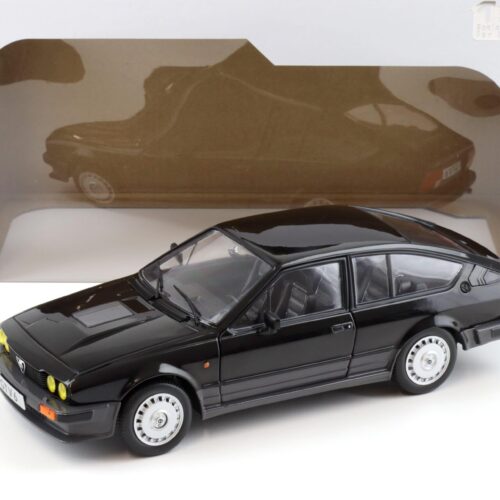 1:18 Solido Alfa Romeo GTV 6 metallic black 1985