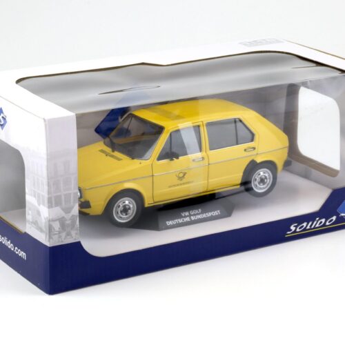 1:18 Solido VW Golf 1 Deutsche Bundespost Post yellow