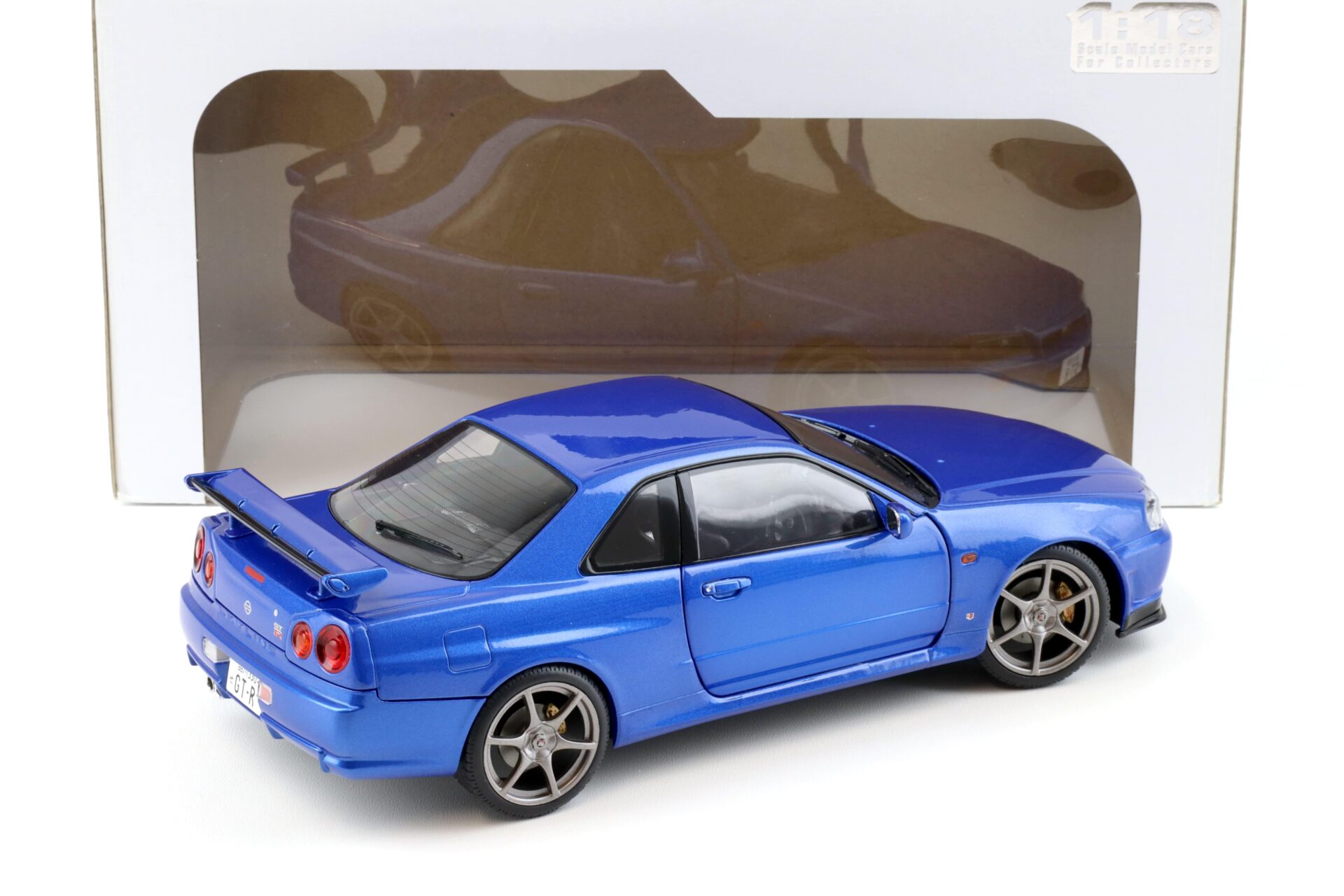 1:18 Solido Nissan Skyline GT-R R34 Bayside blue 1999