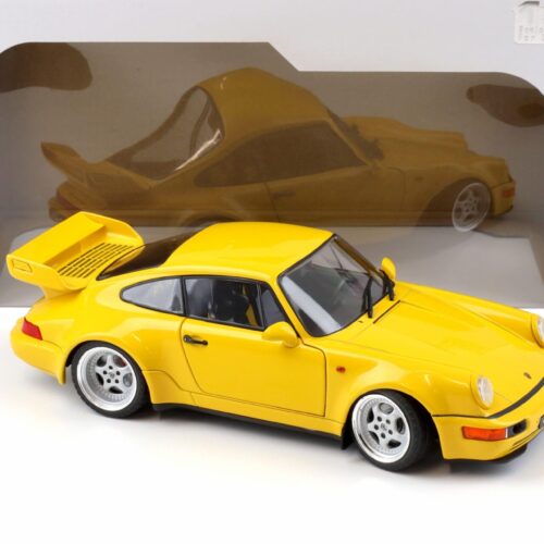 1:18 Solido Porsche 911 964 Carrera RS 3.8 yellow 1990
