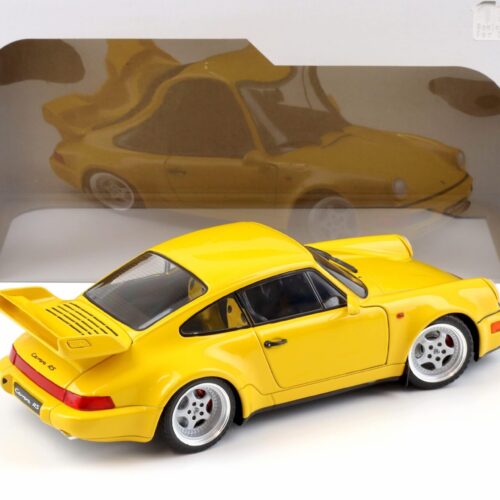 1:18 Solido Porsche 911 964 Carrera RS 3.8 yellow 1990
