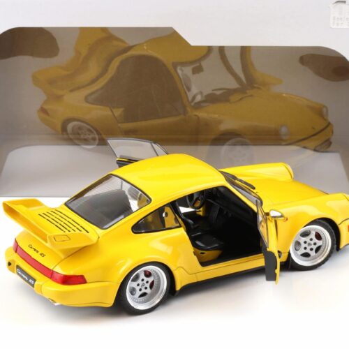 1:18 Solido Porsche 911 964 Carrera RS 3.8 yellow 1990