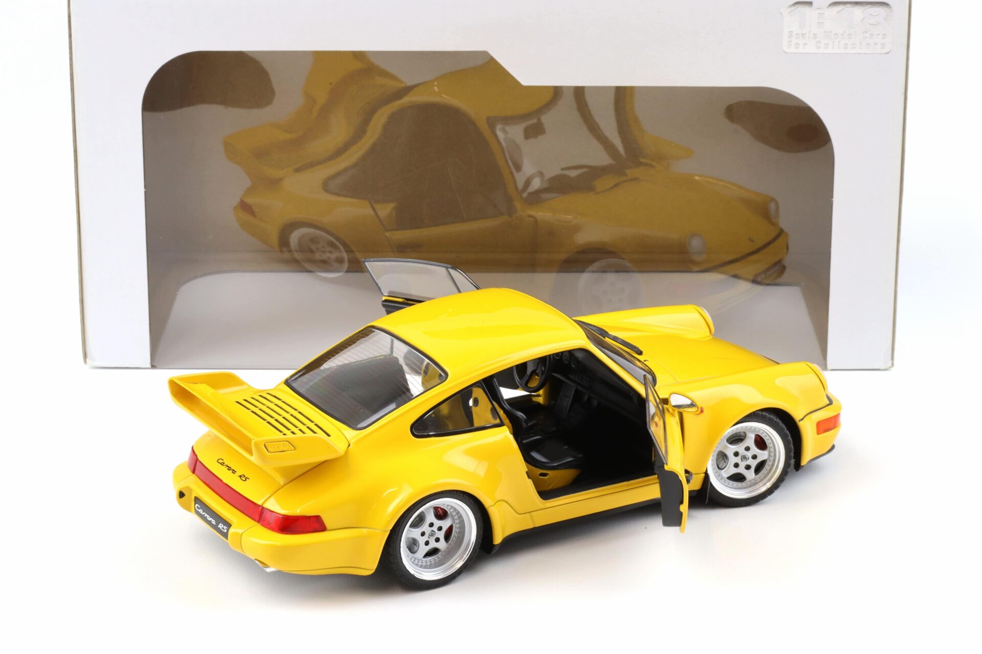 1:18 Solido Porsche 911 964 Carrera RS 3.8 yellow 1990