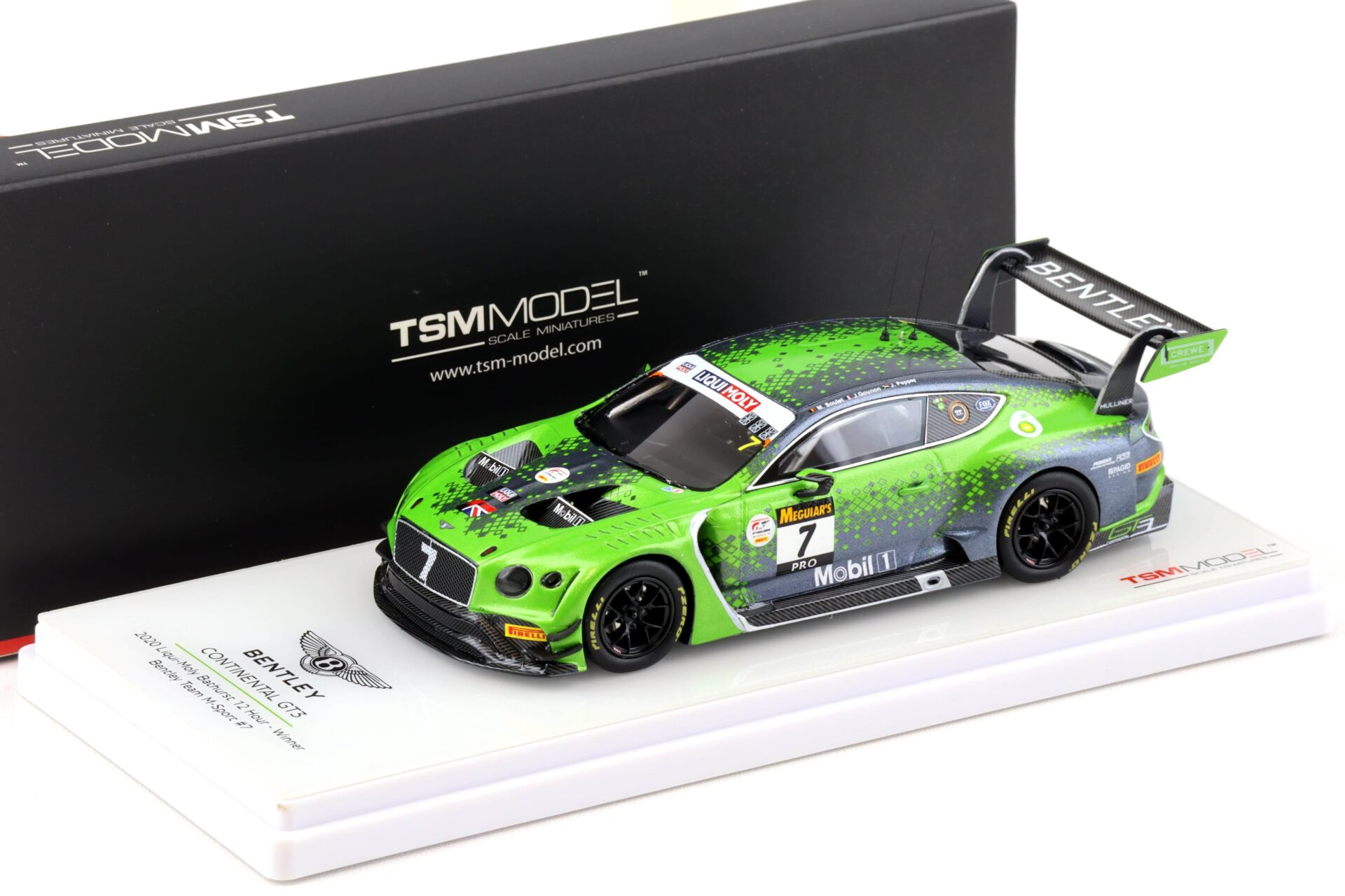ID 99099 orig.jpg 1:43 TSM Model Bentley Continental GT3 #7 Bathurst 12h Winner 2020 Liqui-Moly