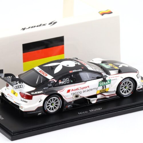 1:43 Spark Audi RS5 DTM 2016 Audi Sport Team Abt Sportsline Müller #51 Playboy
