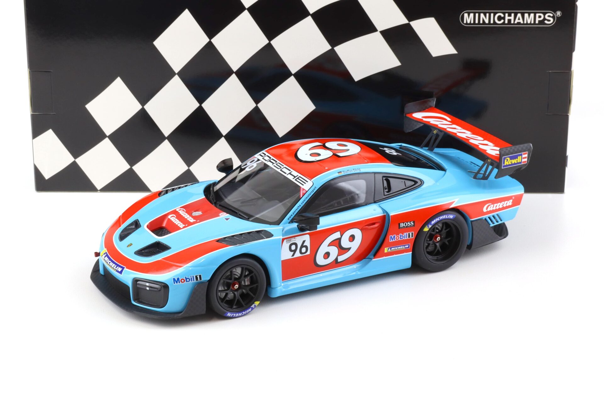1:18 Minichamps Porsche 935/19 Herbert Motorsport Supersportscar SPA 2019 #69 Carrera