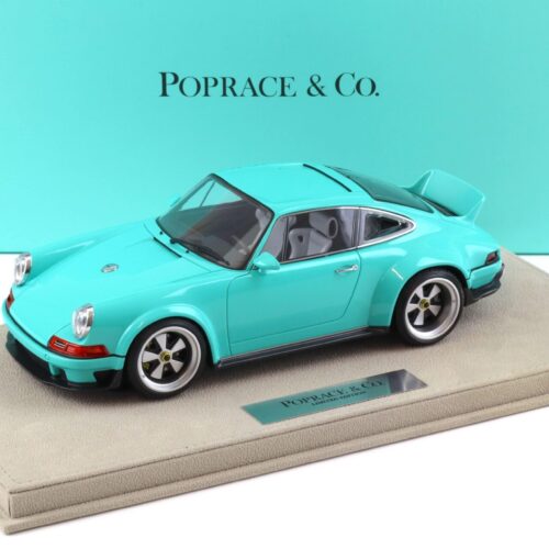 1:18 POP RACE Porsche 911 Singer DLS blue