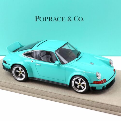 1:18 POP RACE Porsche 911 Singer DLS blue