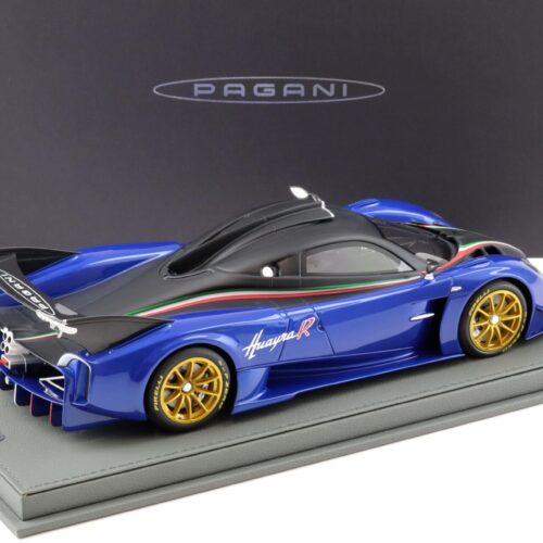 1:18 BBR Pagani Huayra R matt black / blue Francia - Limited 80 pcs.