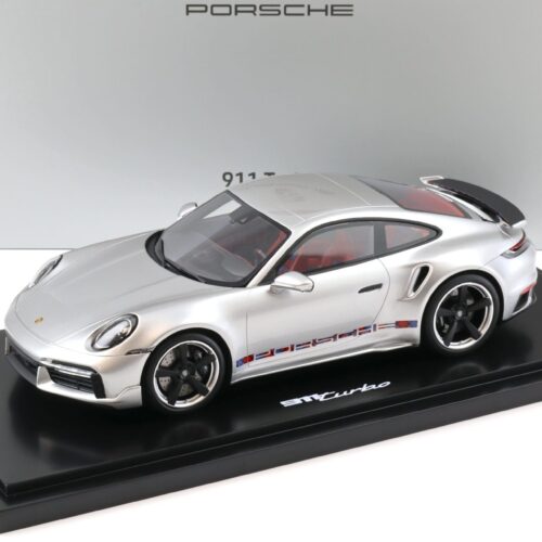 1:18 Spark Porsche 911 992 Turbo Sonderwunsch First Turbo silver WAP DEALER