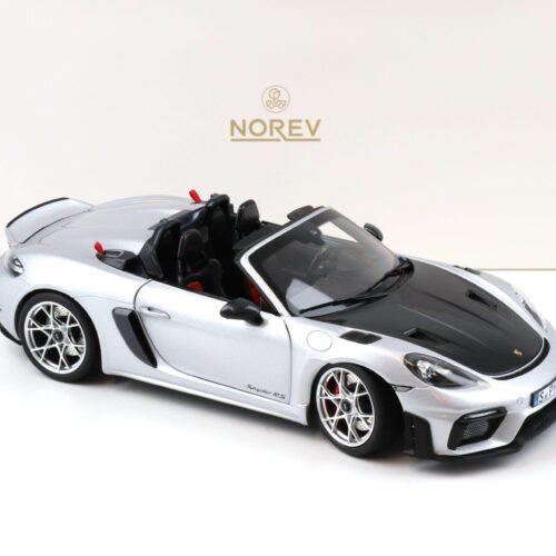 1:18 Norev Porsche 718 Spyder RS Weissach Package 2023 GT-silver metallic