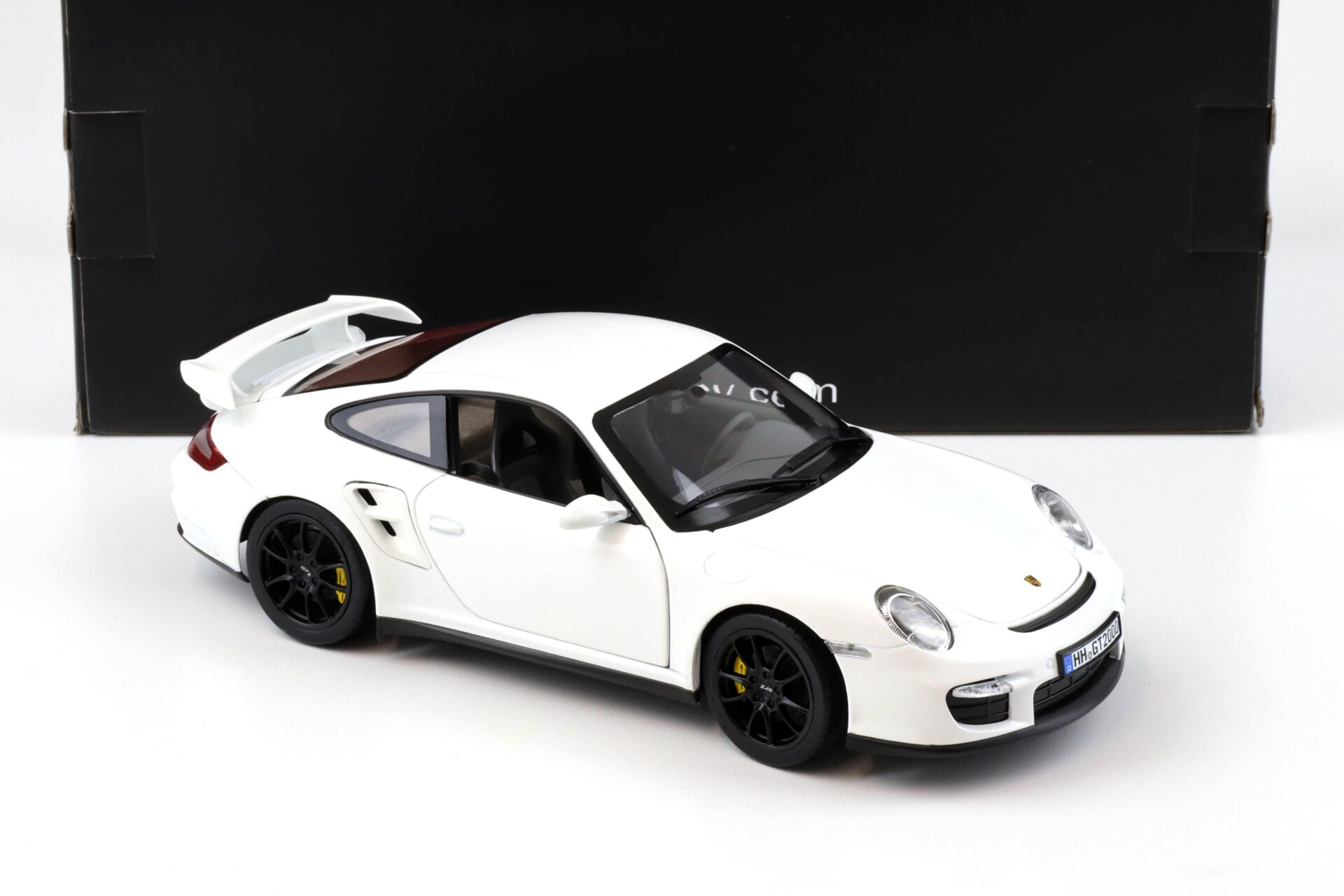 1:18 Norev Porsche 911 997 GT2 Coupe 2007 white 187572