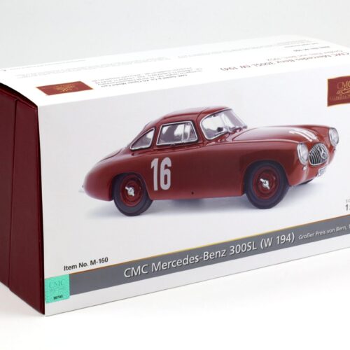 1:18 CMC Mercedes 300SL (W194) #16 Großer Preis von Bern 1952 Caracciola M-160