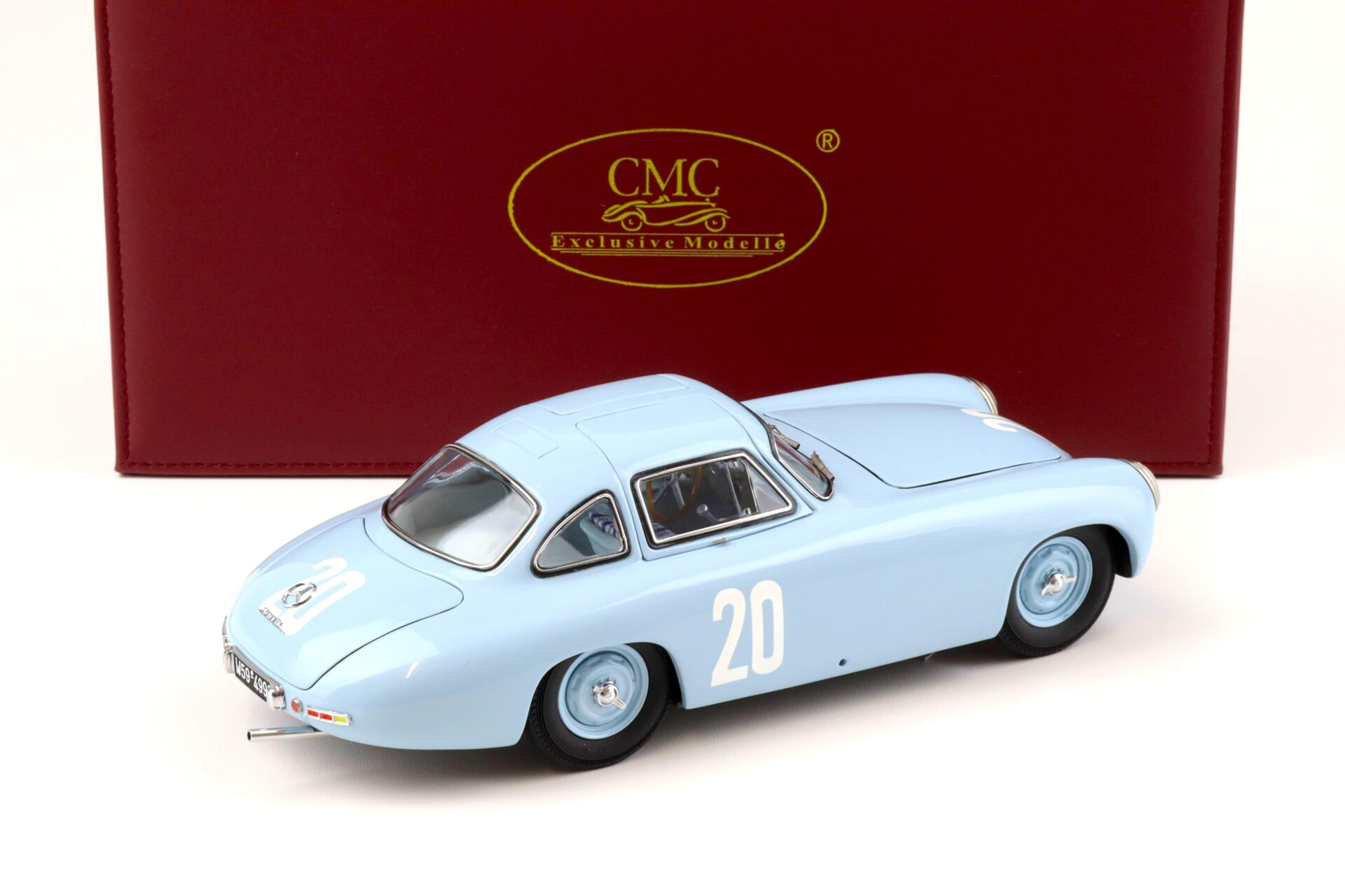 1:18 CMC Mercedes 300SL (W194) #20 Großer Preis von Bern 1952 Hermann Lang M-159