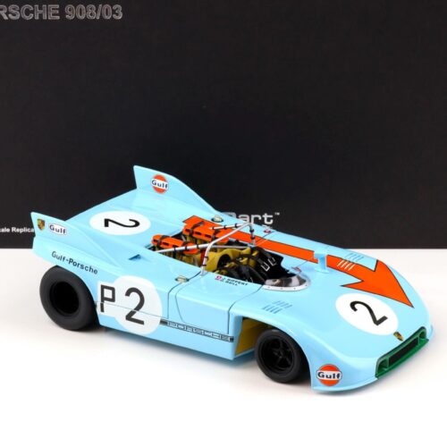 1:18 AUTOart Porsche 908/03 Nürburgring 1971 Bell/ Siffert #2 Gulf 87173
