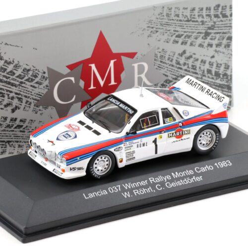 1:43 CMR Lancia 037 #1 Winner Rallye Monte Carlo 1983 Röhrl/ Geistdörfer