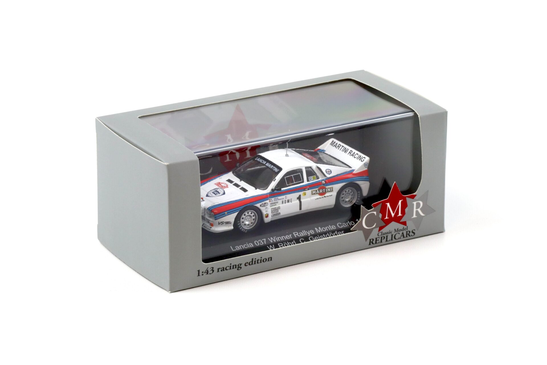 1:43 CMR Lancia 037 #1 Winner Rallye Monte Carlo 1983 Röhrl/ Geistdörfer