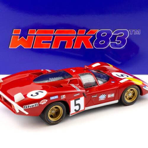1:18 WERK83 Resin Ferrari 512S 24h Le Mans 1970 #5 Ickx/ Schetty