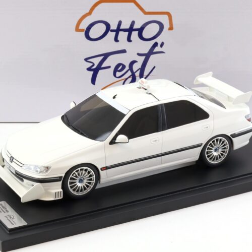 1:18 OTTO mobile OT1120 Peugeot 406 Taxi 1998 white OTTO Fest 15th Anniversary