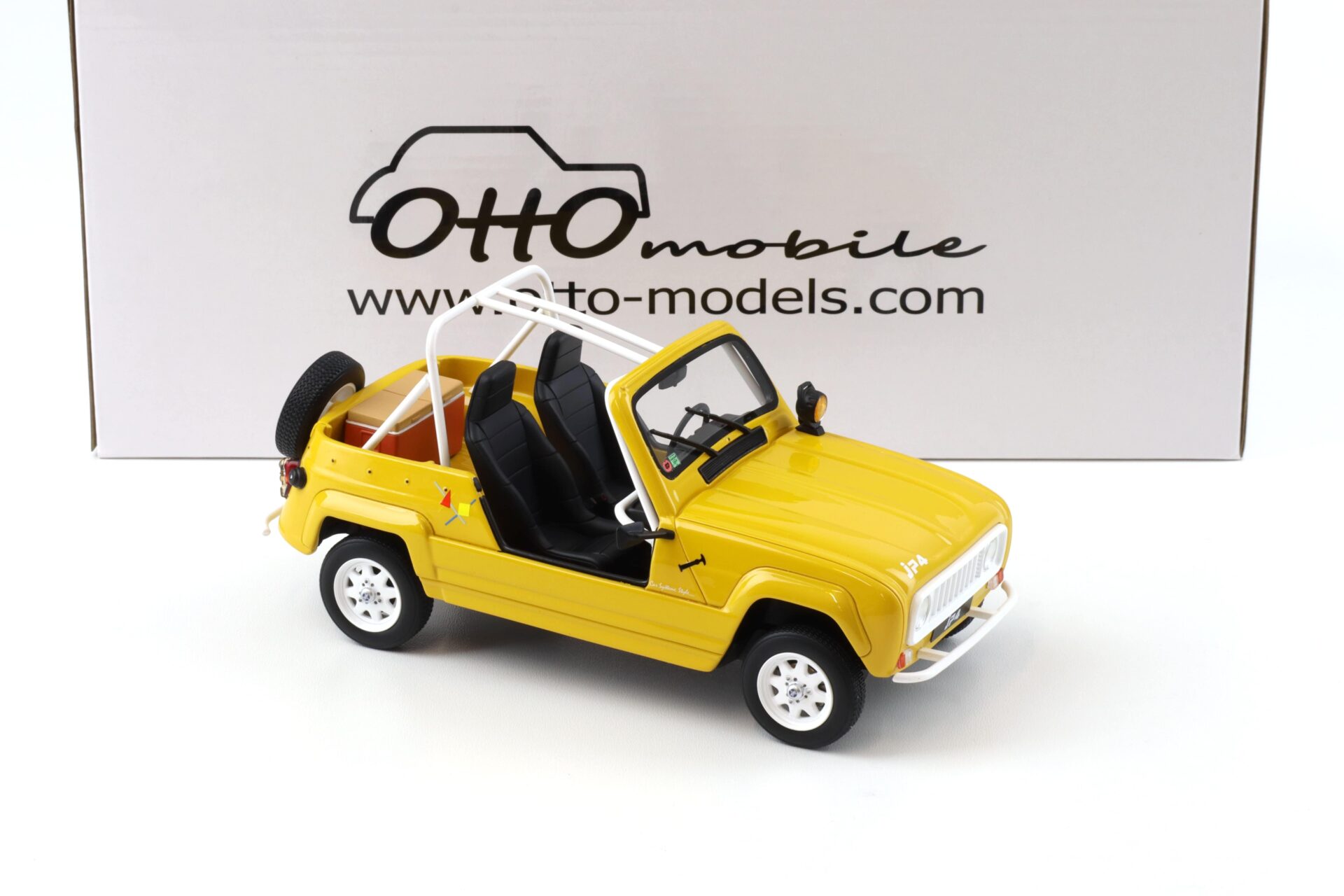 1:18 OTTO mobile OT1079 Renault 4L JP4 yellow 1987