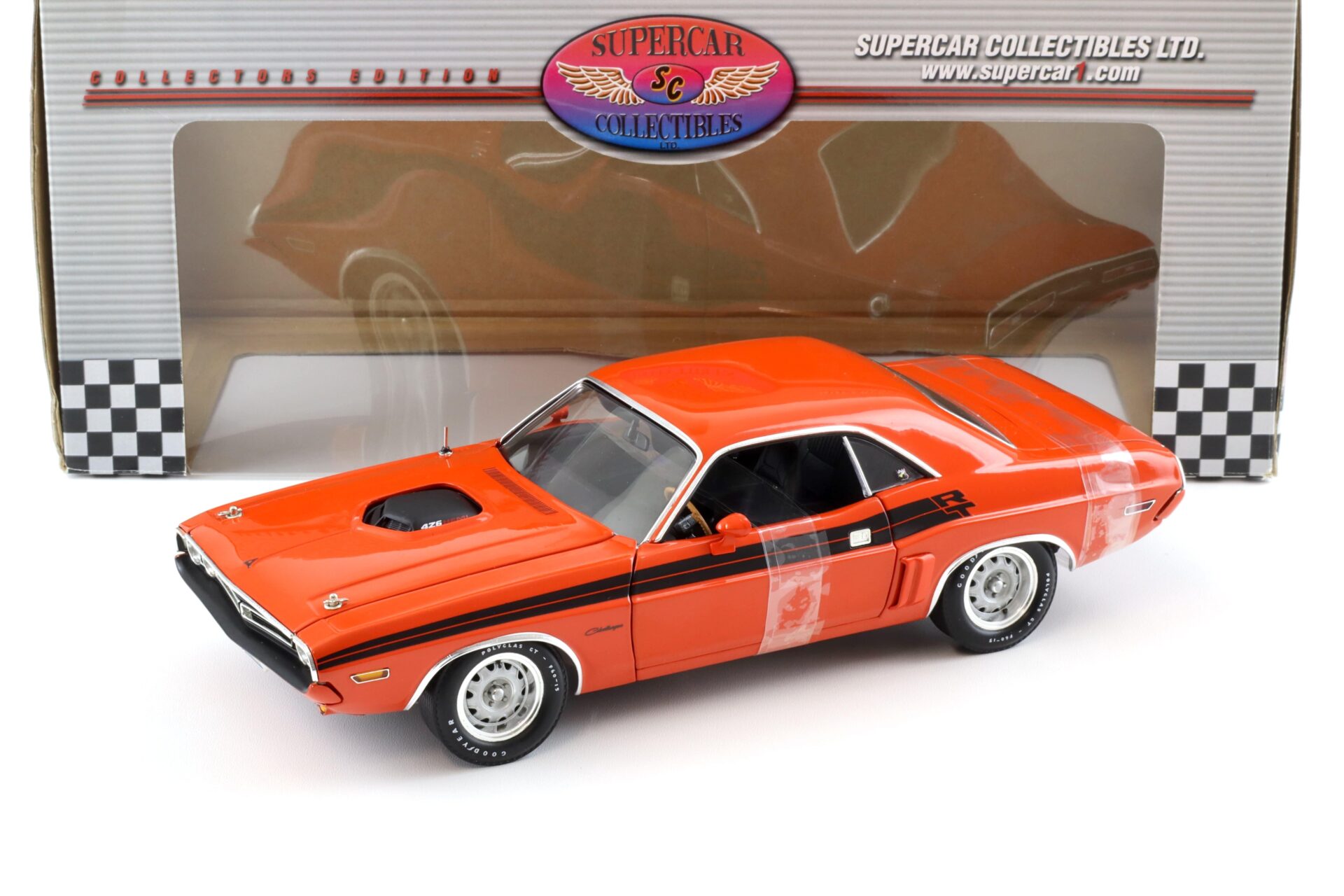 1:18 Highway61 Supercar 1971 Dodge Challenger R/T 426 Hemi Coupe orange 50240A