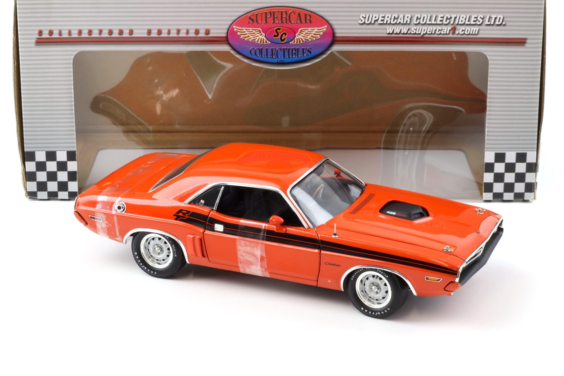 1:18 Highway61 Supercar 1971 Dodge Challenger R/T 426 Hemi Coupe orange 50240A