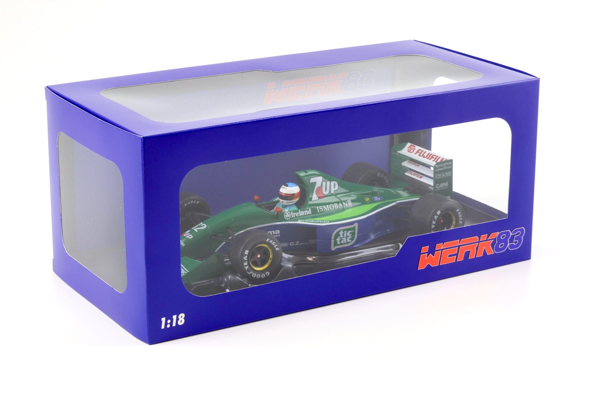 1:18 WERK83 Jordan 191 #32 M.Schumacher 1st GP Race Belgium 1991 Formula 1