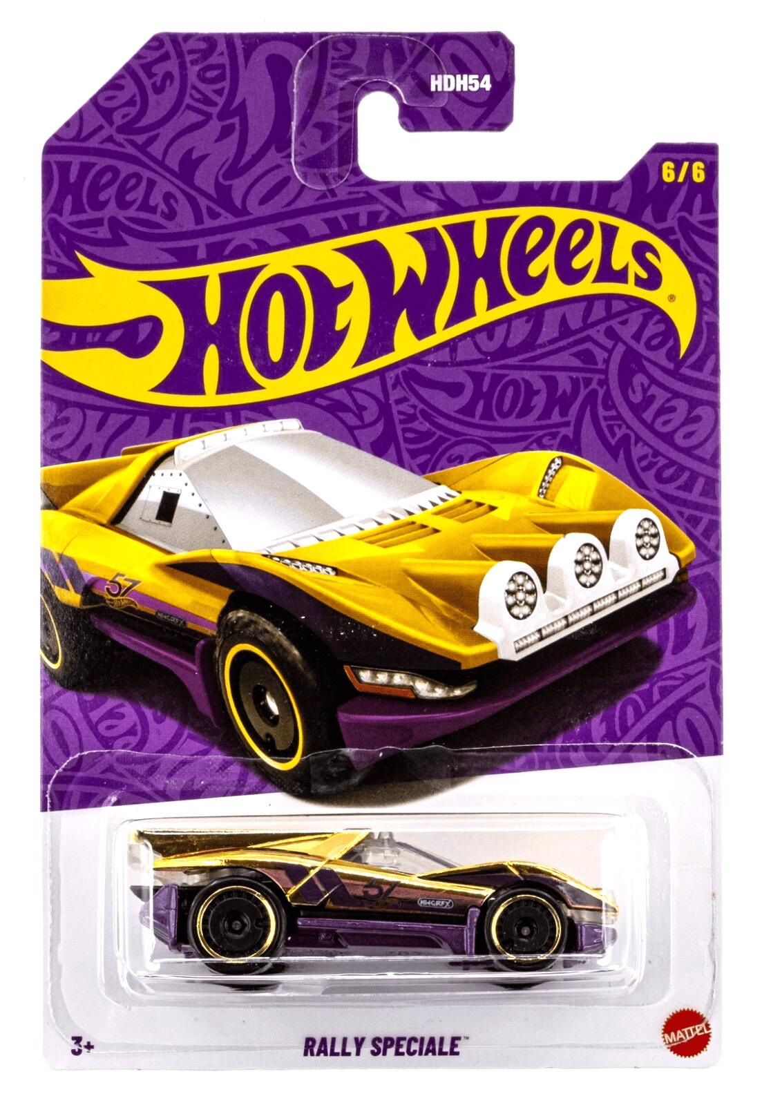 1:64 Hot Wheels 2025 Pearl & Chrome HDH54-979H CHASE Rally Speciale