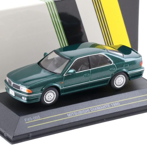 1:43 First43 Mitsubishi Diamante Limousine 1990 green metallic