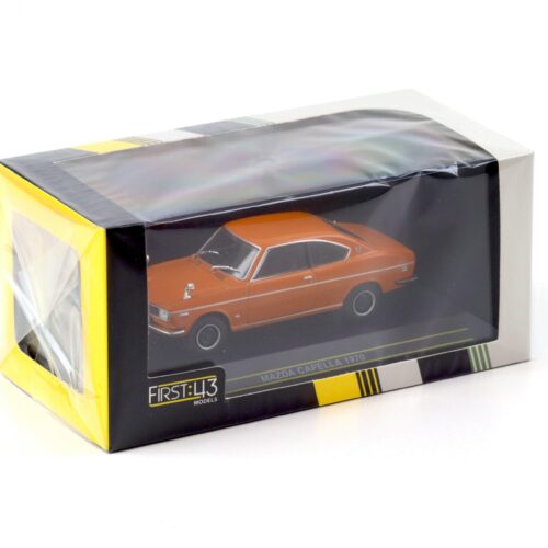 1:43 First43 Mazda Capella 1970 orange - Image 3