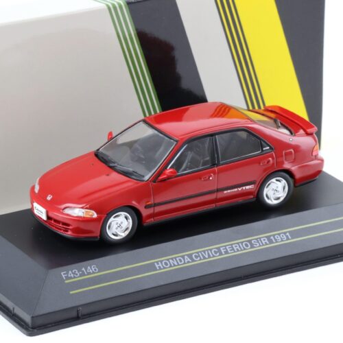 1:43 First43 Honda Civic Ferio SiR 1991 Milano red pearl
