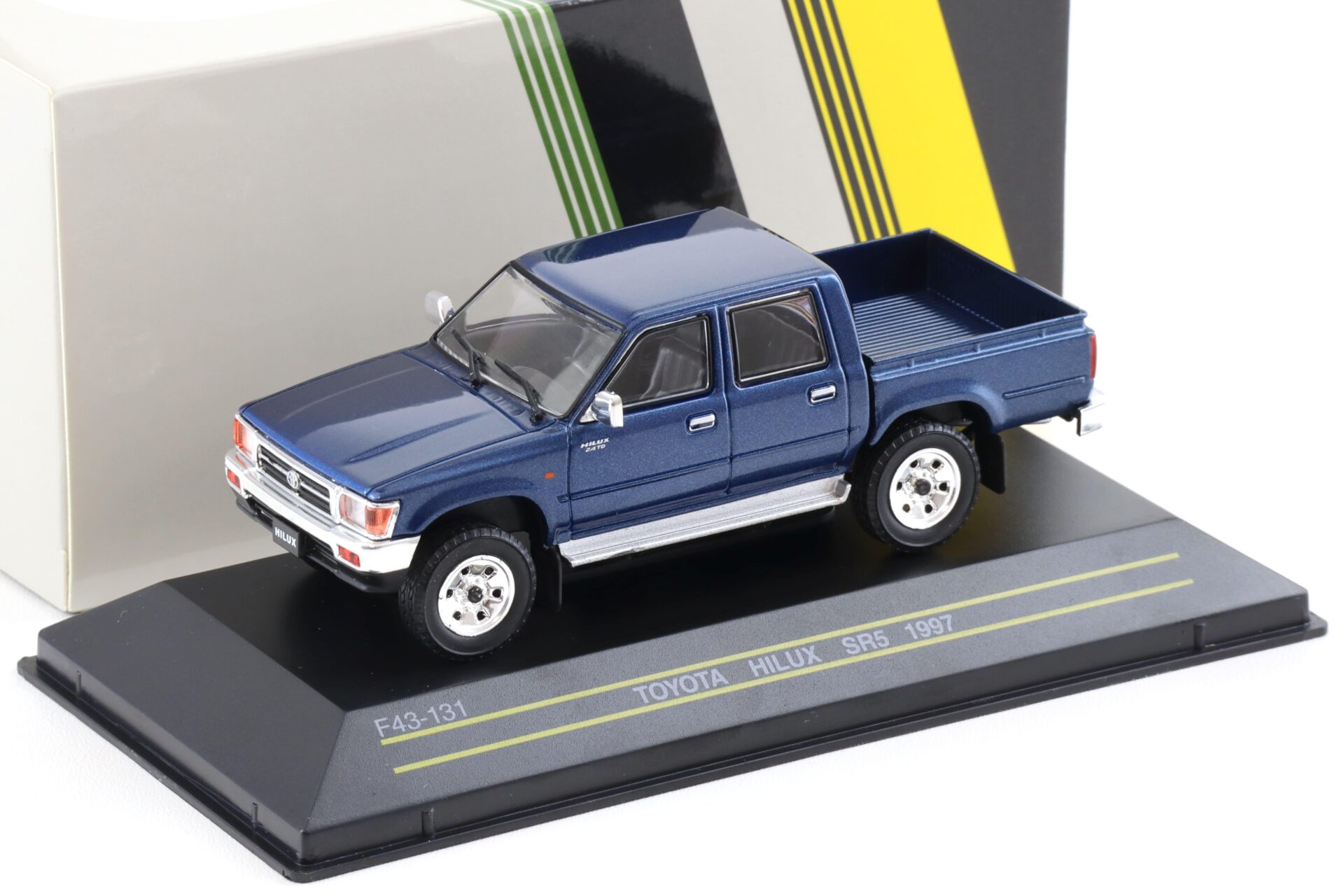 1:43 First43 Toyota Hilux SR5 Pickup 1997 dark blue