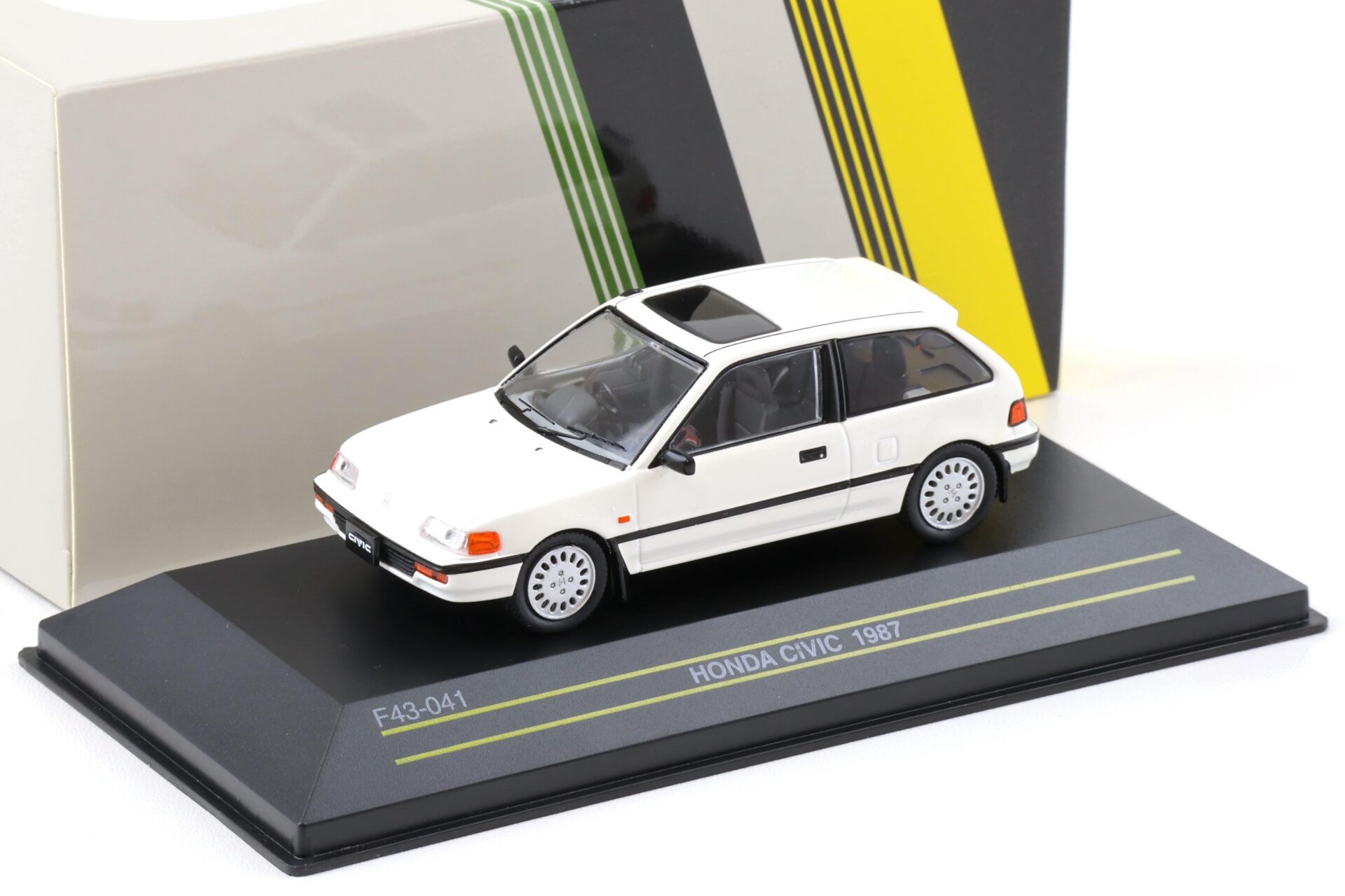1:43 First43 Honda Civic 1987 white