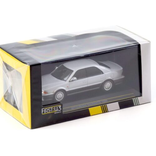 1:43 First43 Mitsubishi Diamante Limousine 1990 silver metallic