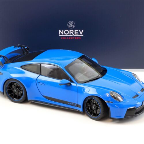 1:18 Norev Porsche 911 (992) GT3 Coupe Shark blue 2021 - Limited 504 pcs.