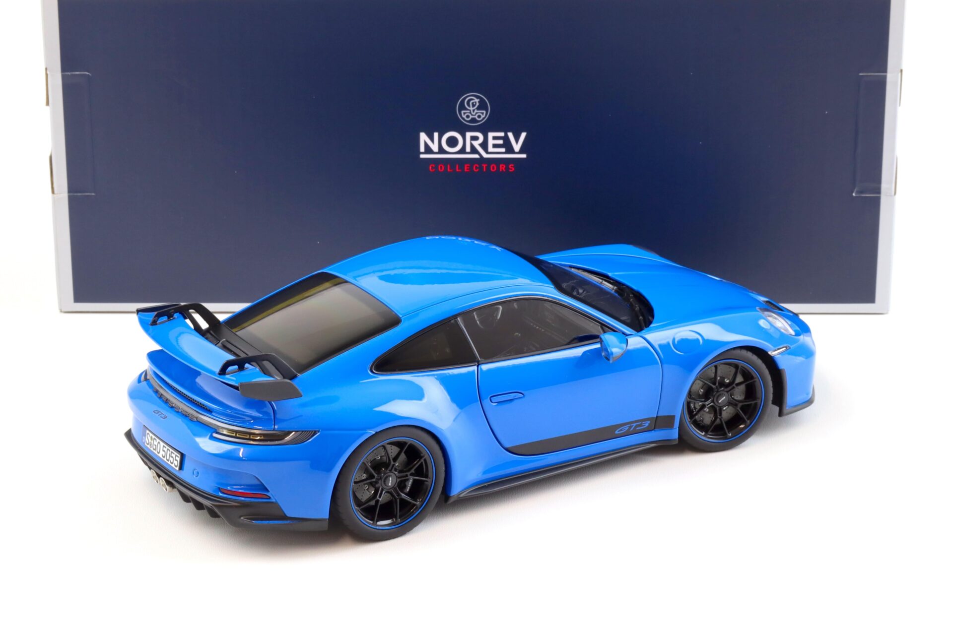 1:18 Norev Porsche 911 (992) GT3 Coupe Shark blue 2021 - Limited 504 pcs.