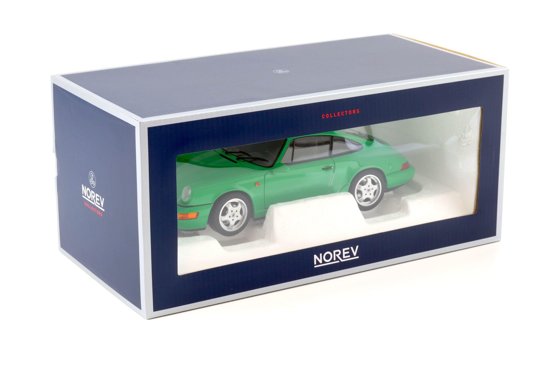 1:18 Norev Porsche 911 (964) Carrera 4 Coupe 1990 Signal green - Limited 504 pcs.