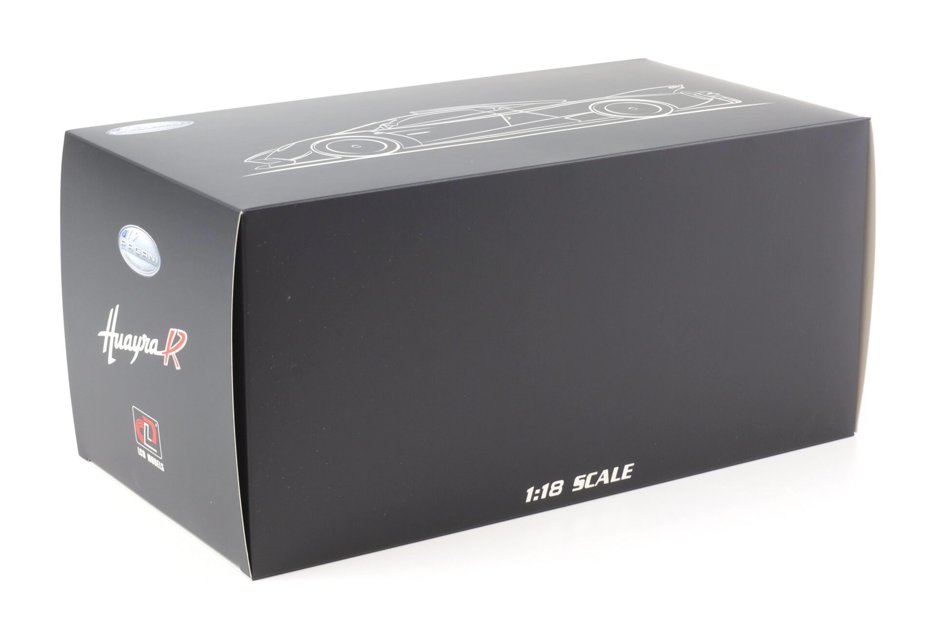 1:18 LCD Models Pagani Huayra R 2021 pearl white LCD18012-PW