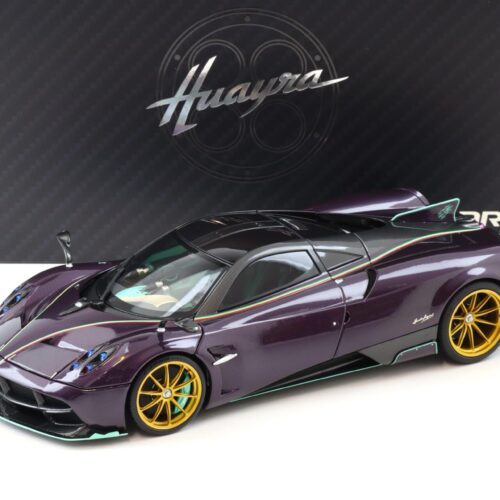1:18 Almost Real Pagani Huayra Dinastia Yazi purple Carbon/ turquoise 2016
