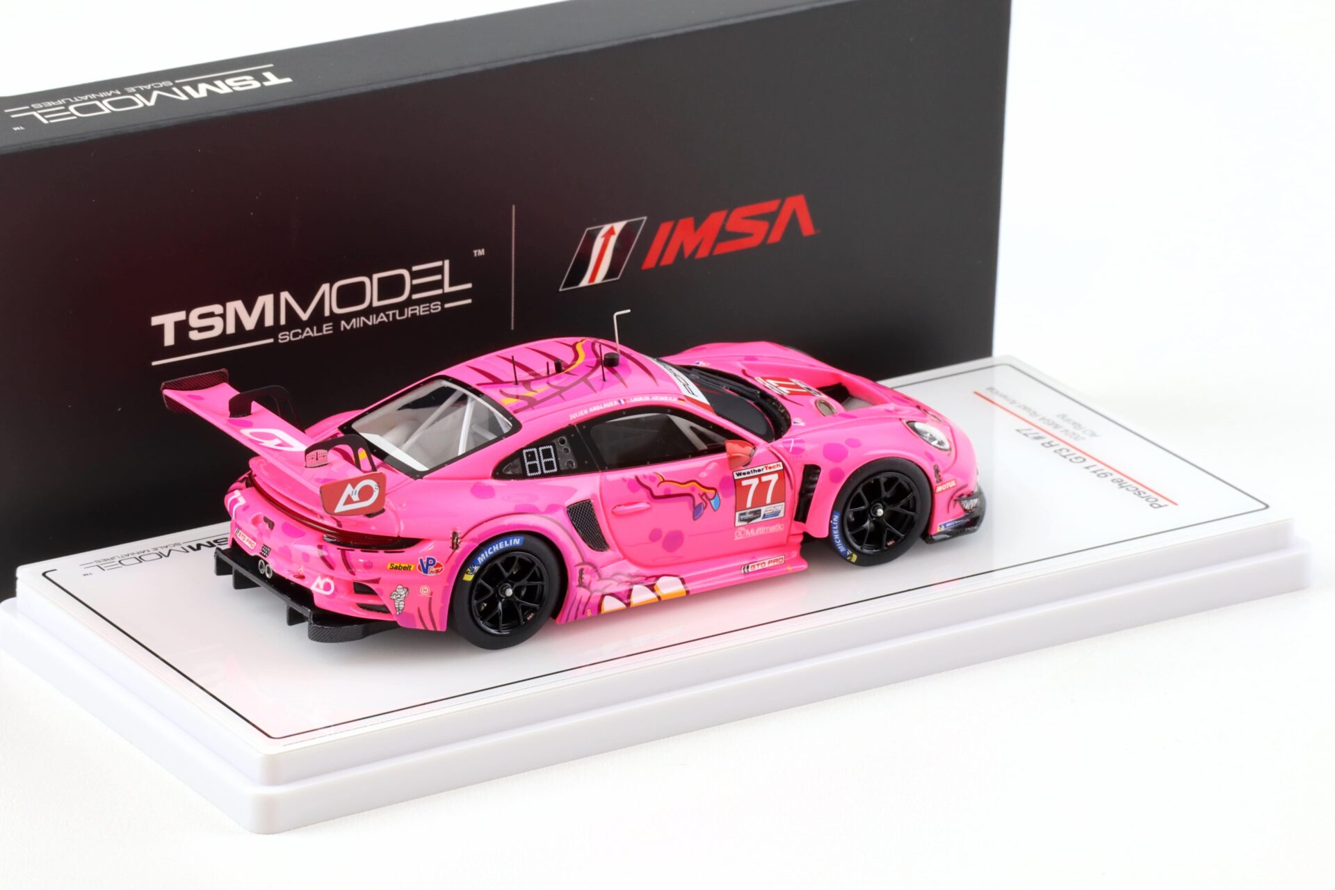 1:43 TSM Model Porsche 911 992 GT3 R #77 IMSA Road America 2024 AO Racing TSM430843