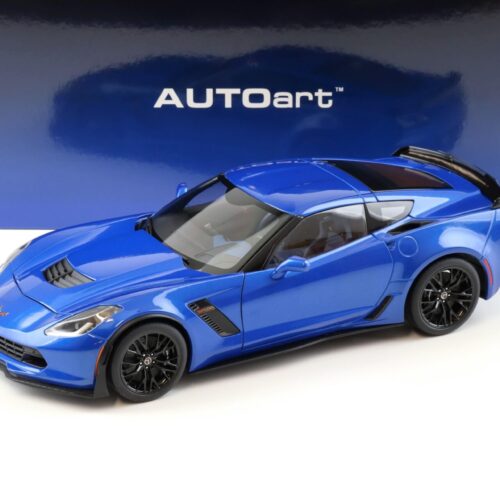 1:18 AUTOart Chevrolet Corvette C7 Z06 Coupe Lagune blue tintcoat 71265